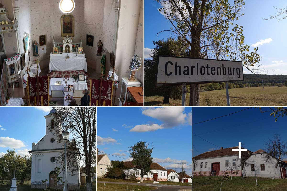 Charlottenburg | Singurul "sat rotund" din România